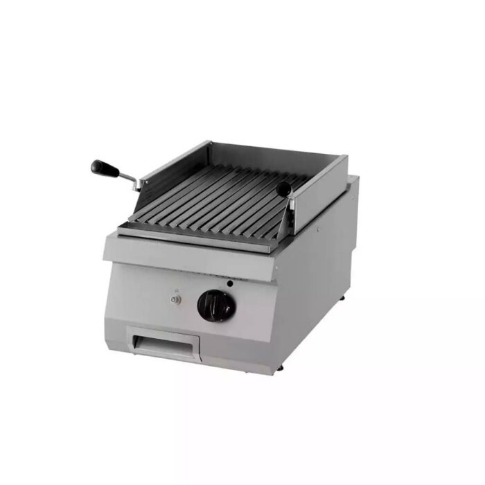 Raskete tööde jaoks mõeldud laavakivigrill – üheosaline – sügavus 70 cm – gaas - Image 1