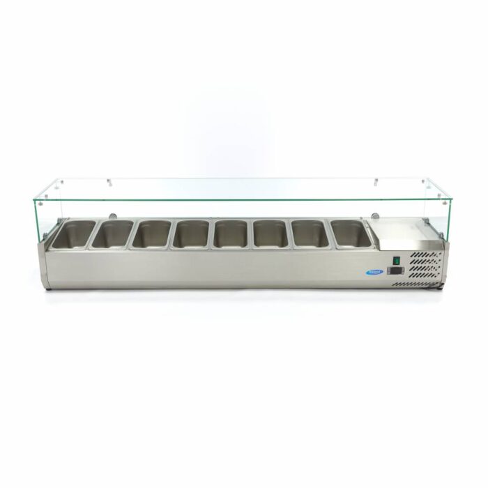 Lauapealne ettevalmistus-külmik – 180 cm – mahutab 8 x 1/3 GN - Image 6