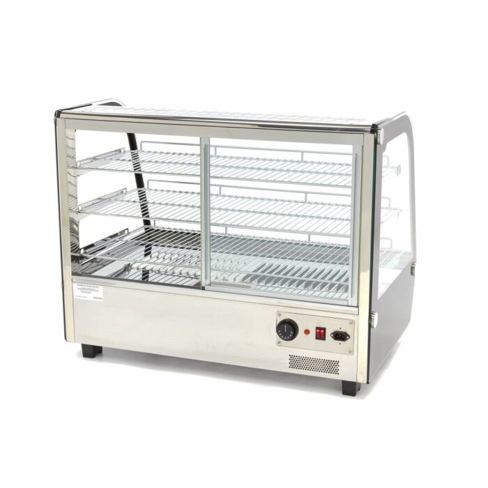 Soojendatav toiduvitriin – 160 l – 85,6 cm – 3 riiulit - Image 5