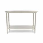 Roostevabast terasest laud – 60 x 70 cm – reguleeritava kõrgusega