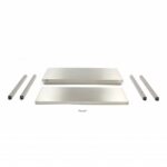 Roostevabast terasest laud – 100 x 70 cm – reguleeritava kõrgusega - Image 5
