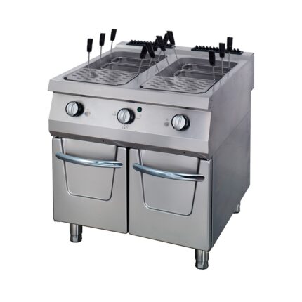Premium pasta keedukatel – kahekordne – sügavus 90 cm – gaas