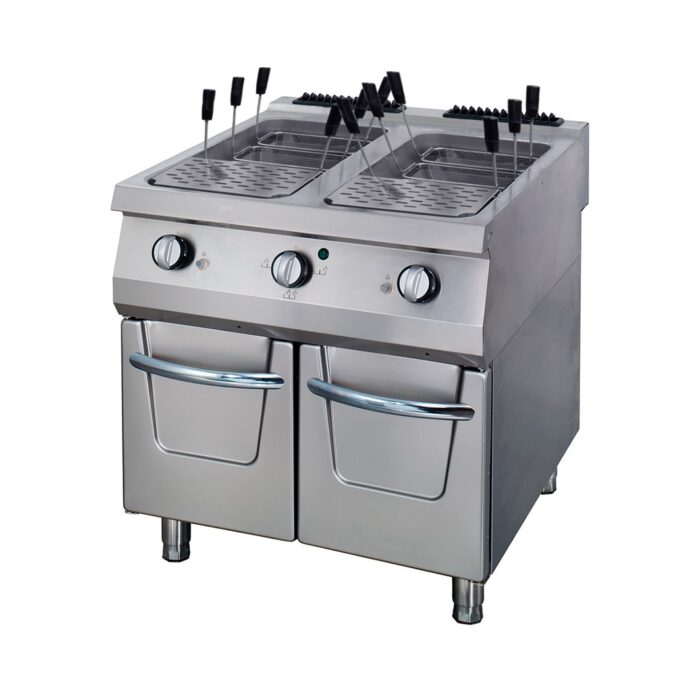 Premium pasta keedukatel – kahekordne – sügavus 90 cm – gaas - Image 1