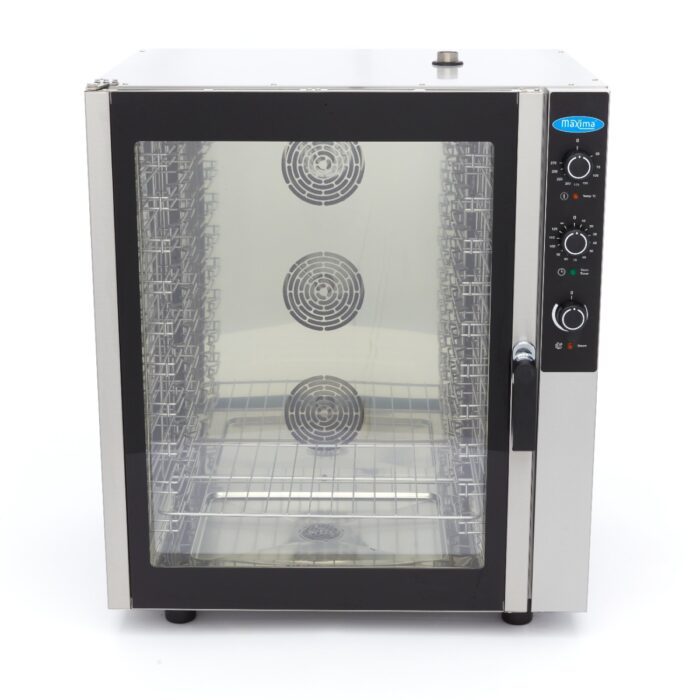 Kombineeritud auruahi – mahutab 10 resti (1/1 GN / 60 x 40 cm) – analoog – 400 V - Image 2