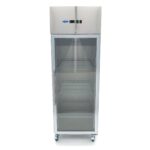Külmik – 600 l – 3 reguleeritavat riiulit (2/1GN) – roostevaba teras – klaasuksega - Image 2