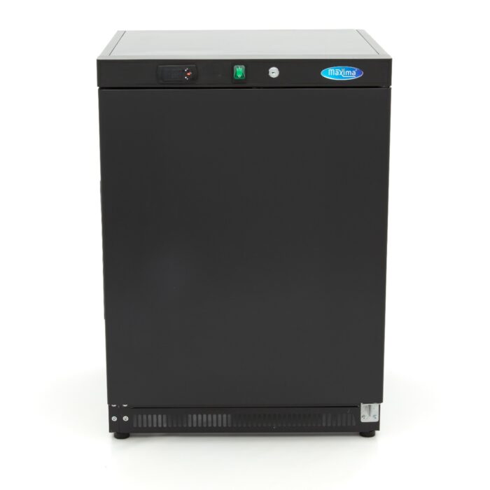 Külmik – 200 l – 2 fikseeritud riiulit – must - Image 2