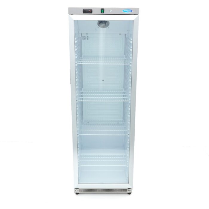 Külmik – 400 l – roostevaba teras – klaasuksega - Image 2
