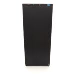 Külmik – 600 l – 4 reguleeritavat riiulit – must - Image 2