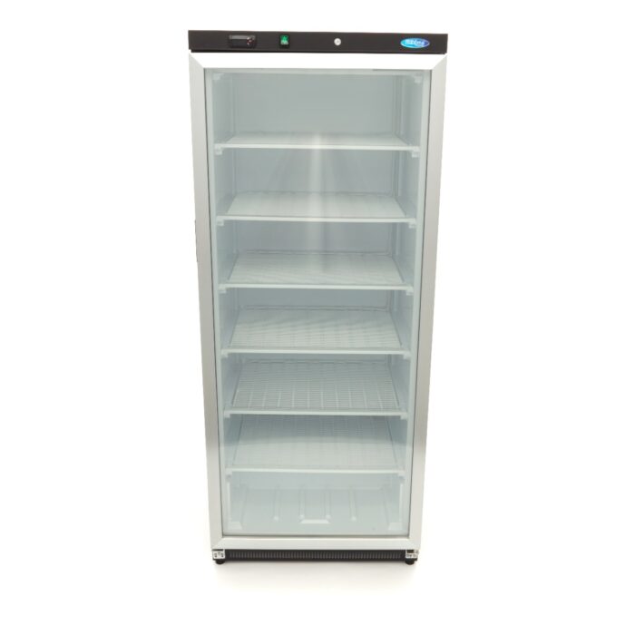 Külmik – 600 l – must – klaasuksega - Image 2