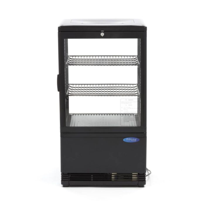Vitriinkülmik – 58 l – 43 cm – must - Image 2