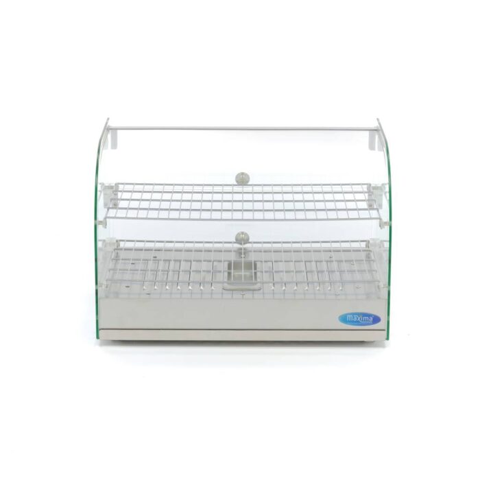 Soojendatav toidu vitriin – 45 l – 55 cm – 2 riiulit - Image 2