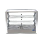 Soojendatud toidu vitriin – 115 l – 70 cm – 3 riiulit - Image 2