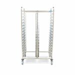 Pannide transportimise käru – Bakerynorm – mahutab 32 pannile (60 x 40 cm) – pannid ei kuulu komplekti - Image 2