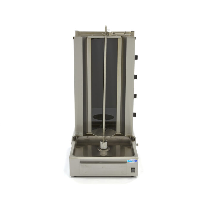 Kebabi grill – 4 põletit – 70 kg liha – elektriline - Image 2