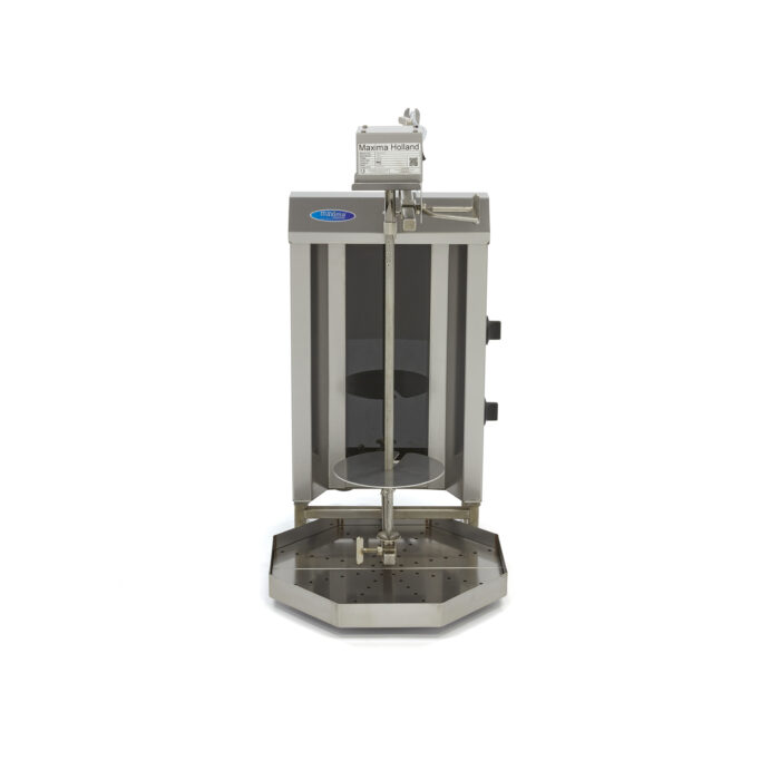 Kebabi grill – 2 põletit – 20 kg liha – elektriline - Image 2