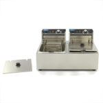 Friteerimismasin – 2 x 6 l – 2 korvi – kuni 2,4 kg friikartulit - Image 2