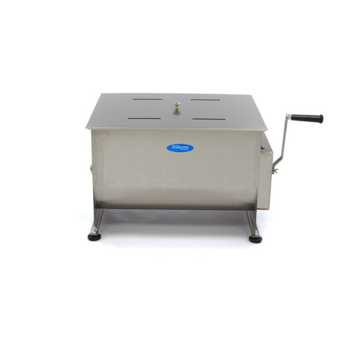 Lihasegisti – 50 l – 43 kg liha – kahe teljega – käsitsi juhitav - Image 2