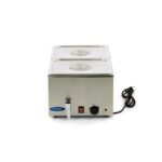 Bain Marie – kraaniga – sisaldab 2 x 1/2 GN komplekti – elektriline - Image 2