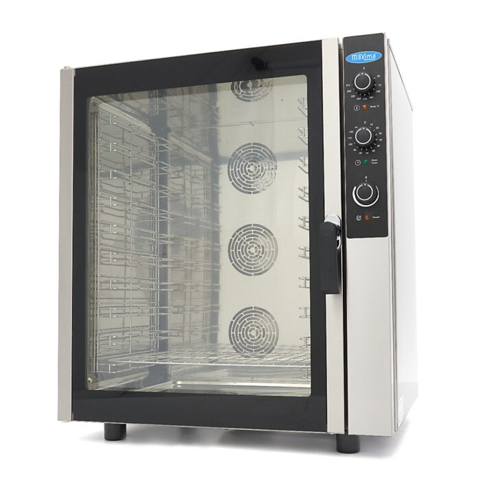 Kombineeritud auruahi – mahutab 10 resti (1/1 GN / 60 x 40 cm) – analoog – 400 V - Image 1
