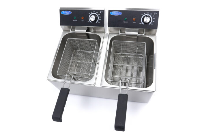 Friteerimismasin – 2 x 8 l – 2 korvi – kuni 2,8 kg friikartulit - Image 7