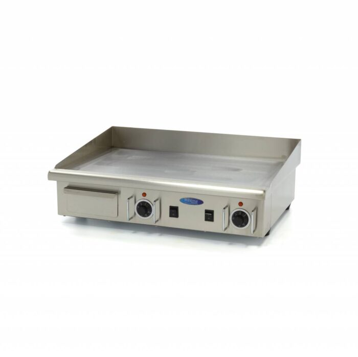 Grillplaat – sile – 73 cm – koos tilgakogujaga – 400 V - Image 1