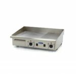 Grillplaat – pooleldi sooniline – 73 cm – koos tilgakogujaga – 400 V