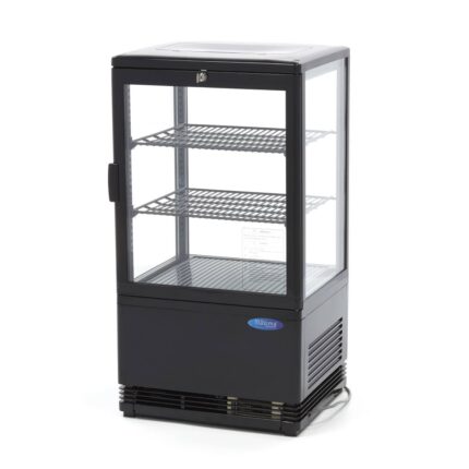 Vitriinkülmik – 58 l – 43 cm – must