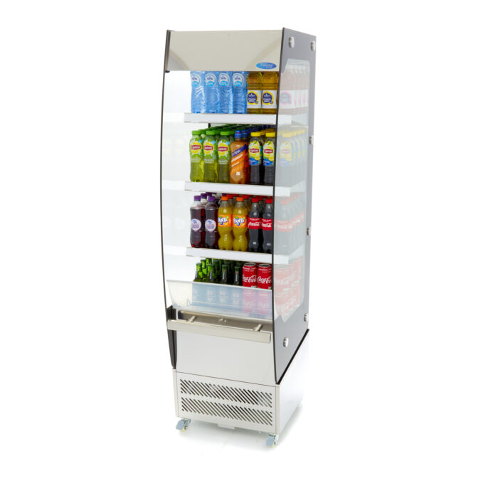 Külmikvitriin – 220 l – 50 x 50 cm – avatud - Image 1
