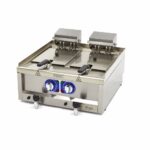 Fritüür – 2 x 10 l – 2 korvi – äravoolukraaniga – 400 V
