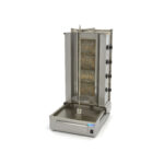 Kebabi grill – 4 põletit – 70 kg liha – gaas