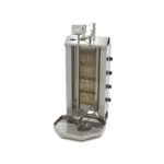 Kebabi grill – 4 põletit – 50 kg liha – gaas