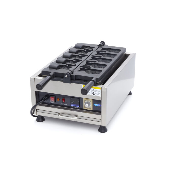 Vahvlite valmistaja – 5 Taiyaki / kalakujulist – pöörlev – digitaalne - Image 1