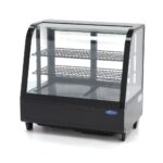Vitriinkülmik – 100 l – 68 cm – must – tagumine lükanduks