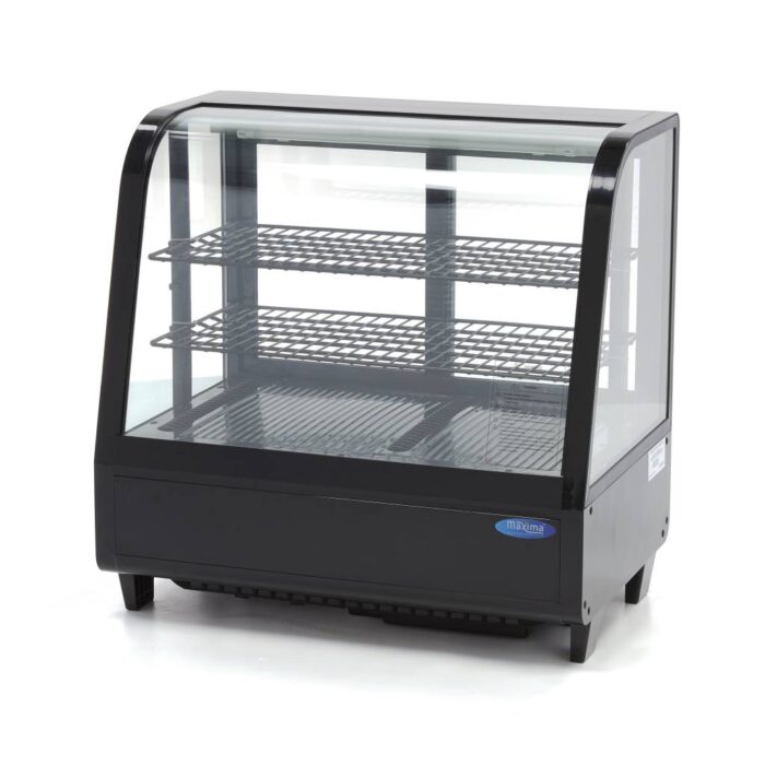 Vitriinkülmik – 100 l – 68 cm – must – tagumine lükanduks - Image 1