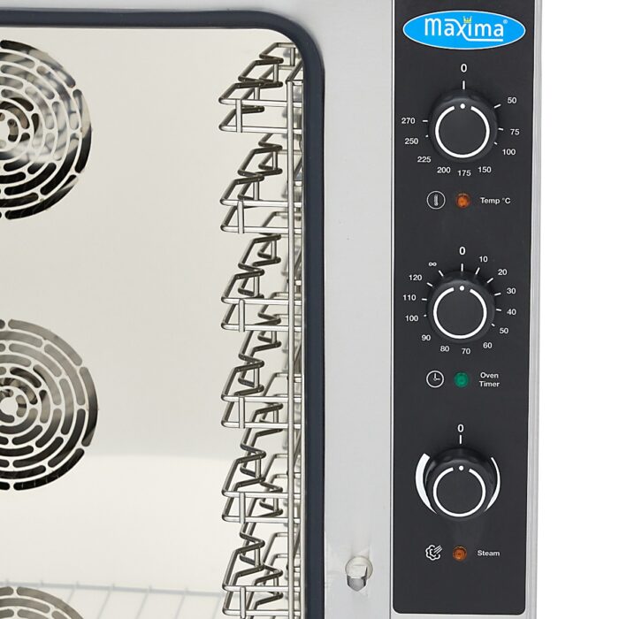 Kombineeritud auruahi – mahutab 10 resti (1/1 GN / 60 x 40 cm) – analoog – 400 V - Image 9