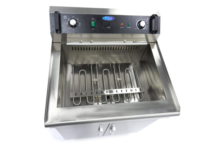 Fritüür - 35 l - 1 korv - äravoolukraaniga - 400 V - Image 9