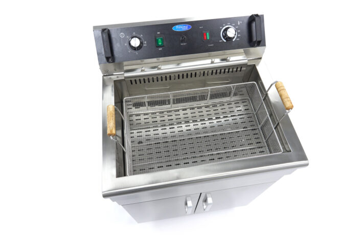 Friteerimismasin – 30 l – 1 korv – äravoolukraani ja alusega - Image 6