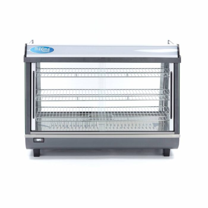 Soojendatud toidu vitriin – 136 l – 91,5 cm – 3 riiulit - Image 2
