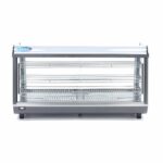 Soojendatav toiduvitriin – 186 l – 121,5 cm – 3 riiulit - Image 2