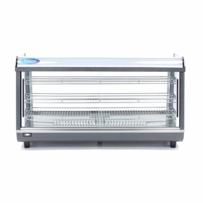 Soojendatav toiduvitriin – 186 l – 121,5 cm – 3 riiulit - Image 2