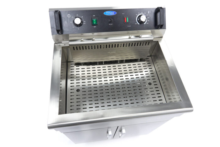 Friteerimismasin – 30 l – 1 korv – äravoolukraani ja alusega - Image 9
