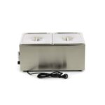 Bain Marie – kraaniga – sisaldab 2 x 1/2 GN komplekti – elektriline - Image 6