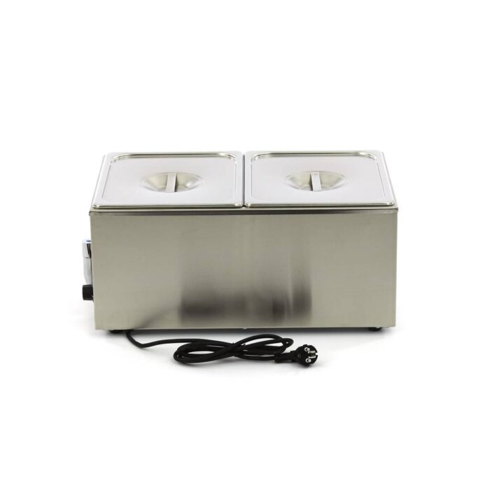 Bain Marie – kraaniga – sisaldab 2 x 1/2 GN komplekti – elektriline - Image 6