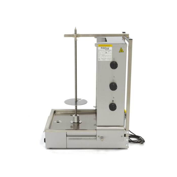 Kebabi grill – 3 põletit – 40 kg liha – gaas - Image 3