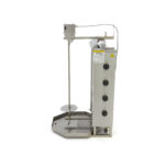 Kebabi grill – 4 põletit – 50 kg liha – gaas - Image 3