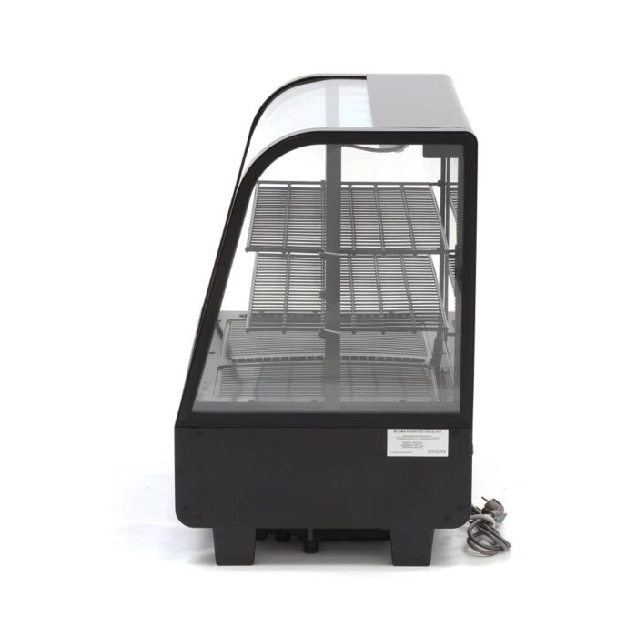 Vitriinkülmik – 100 l – 68 cm – must – tagumine lükanduks - Image 3
