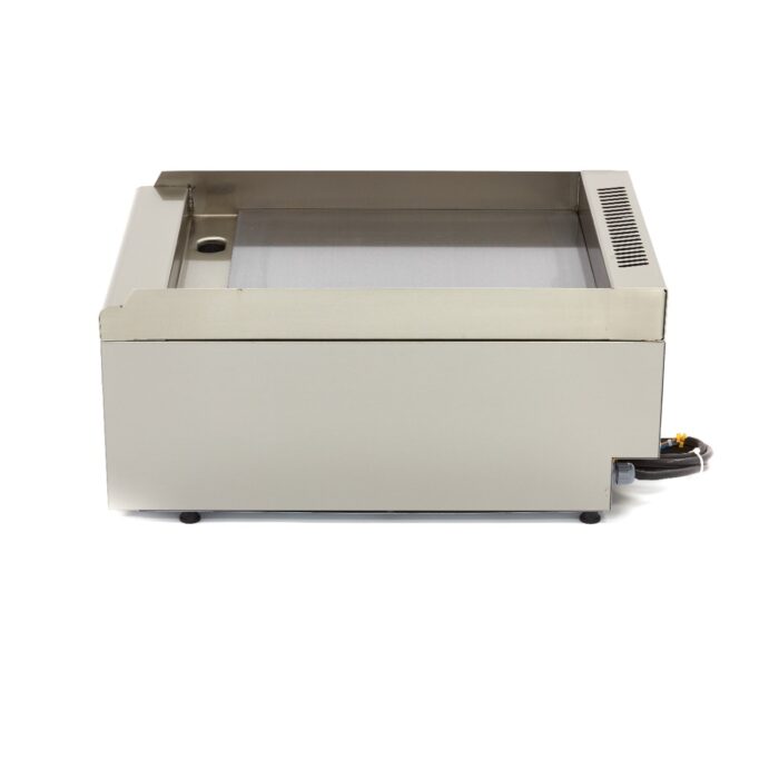 Professionaalne grillplaat – sile – üheosaline – sügavus 60 cm – elektriline - Image 3