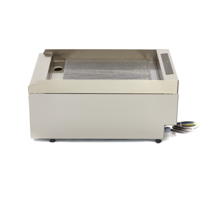 Tööstusliku kvaliteediga grillplaat – sooniline – ühekordne – sügavus 60 cm – elektriline - Image 3