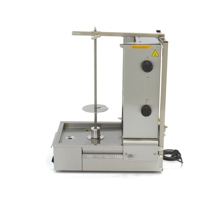 Kebabi grill – 2 põletit – 20 kg liha – gaas - Image 3