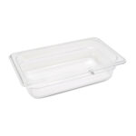Gastronormi konteiner – 1/4 GN – sügavus 6,5 cm – polükarbonaat